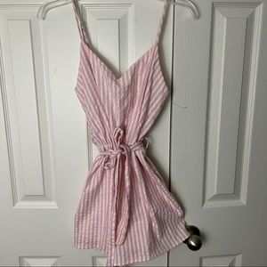 NWOT impeccable pig striped romper